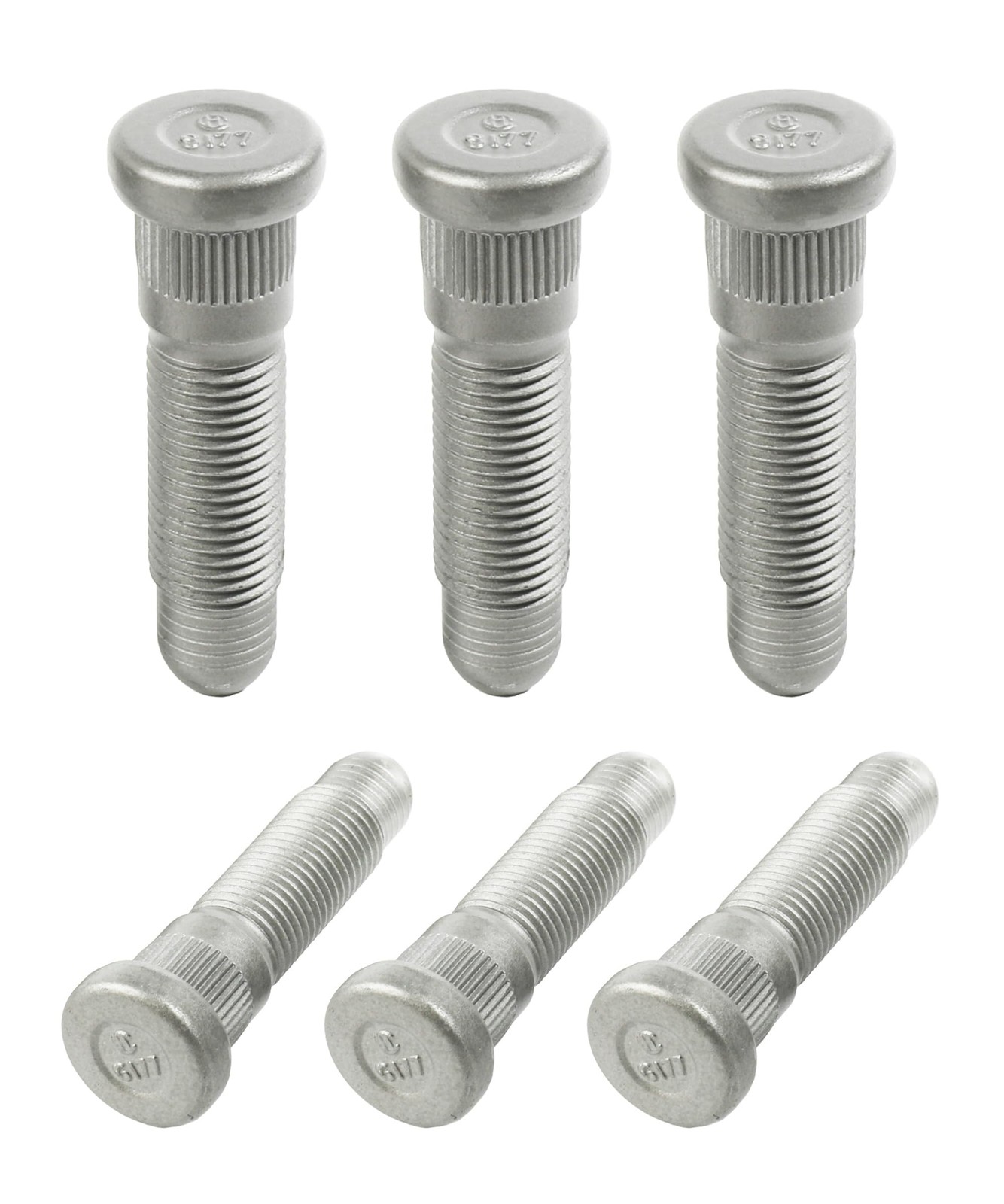 RACOONA 6PCS Wheel Studs,M14 x 1.50 & 31mm Long Lug Studs Serrated Wheel Stud,Wh RACOONA 6PCS Wheel Studs,M14 x 1.50 & 31mm Long Lug Studs Serrated Wheel Stud,Wh