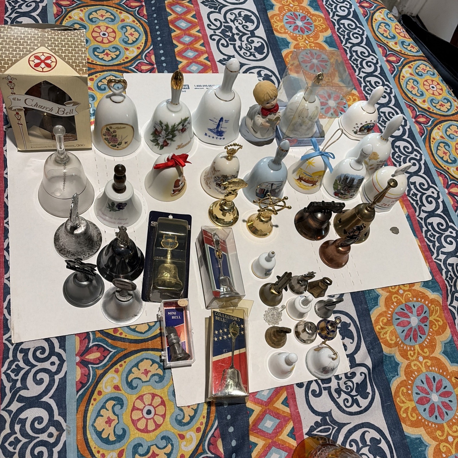VTG lot Of 42  vintage Bells 