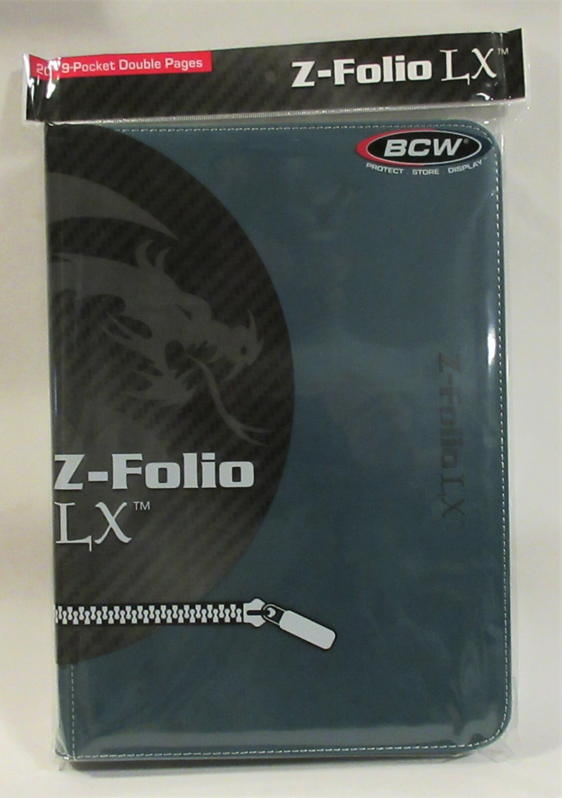 BCW GAMING Z-FOLIO 9-POCKET LX ALBUM - TEAL, HOLDS 360 CARDS, ZIPPER CLOSURE BCW GAMING Z-FOLIO 9-POCKET LX ALBUM - TEAL, HOLDS 360 CARDS, ZIPPER CLOSURE