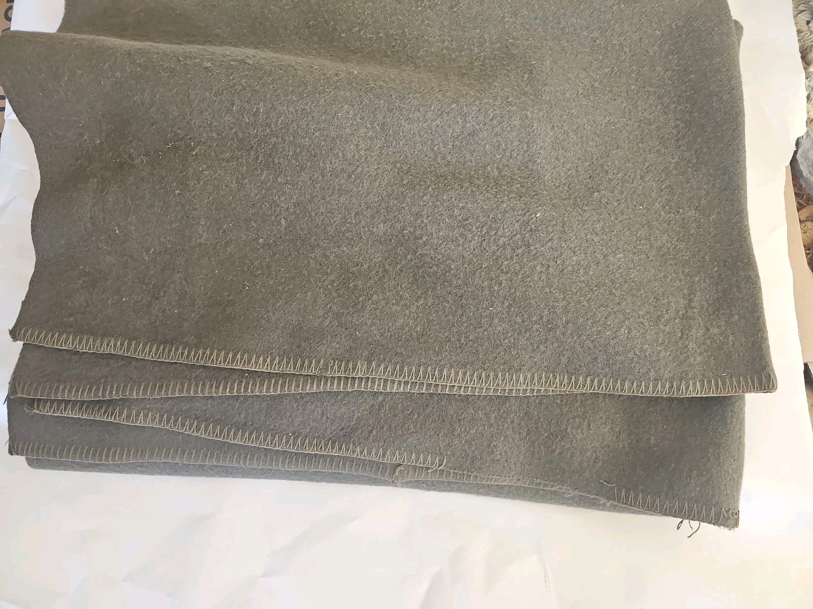 Genuine Yugoslavia Military Wool Blanket Warm Original Soldier Field 70s 72\ Genuine Yugoslavia Military Wool Blanket Warm Original Soldier Field 70s 72\