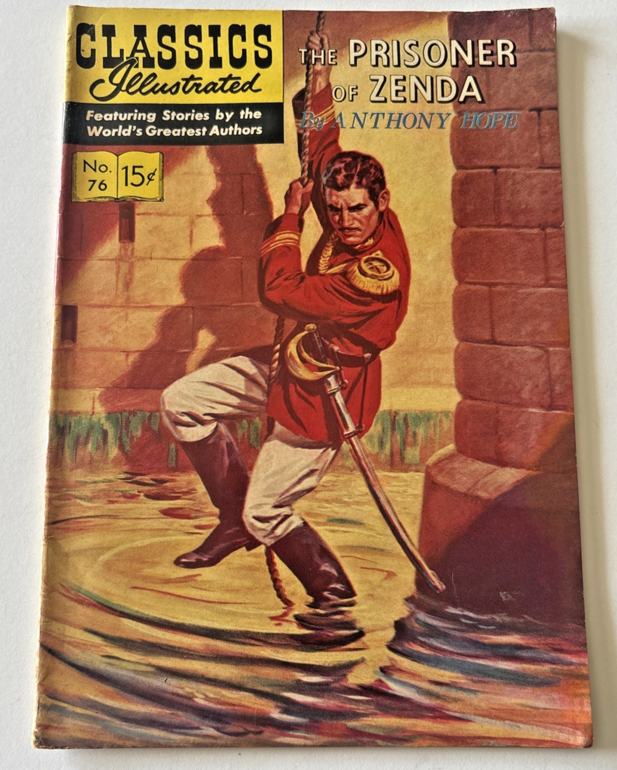 Vintage Classics Illustrated 076 The Prisoner of Zenda 1950 Gilberton
