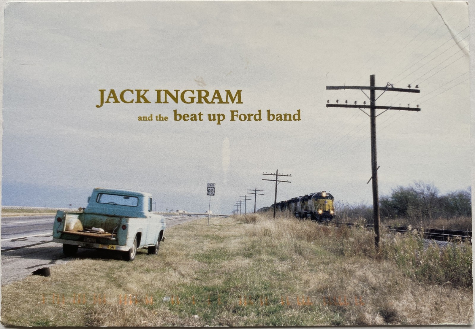 Jack Ingram and the Beat up Ford Band 1997 Album 4x6 Postcard