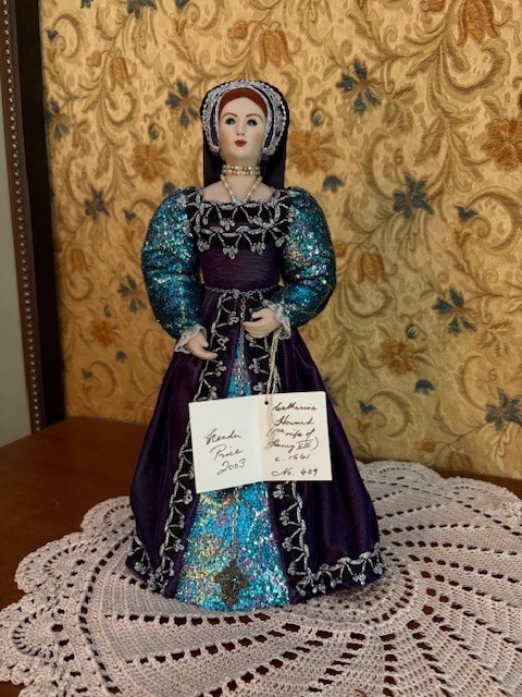 Queen Catherine Howard - Brenda Price Royal Heritage Doll