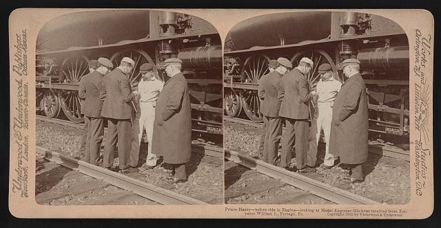 Portage PA Prince Henry 1902 Engine Medal Engineer Gilchrist Steam Train