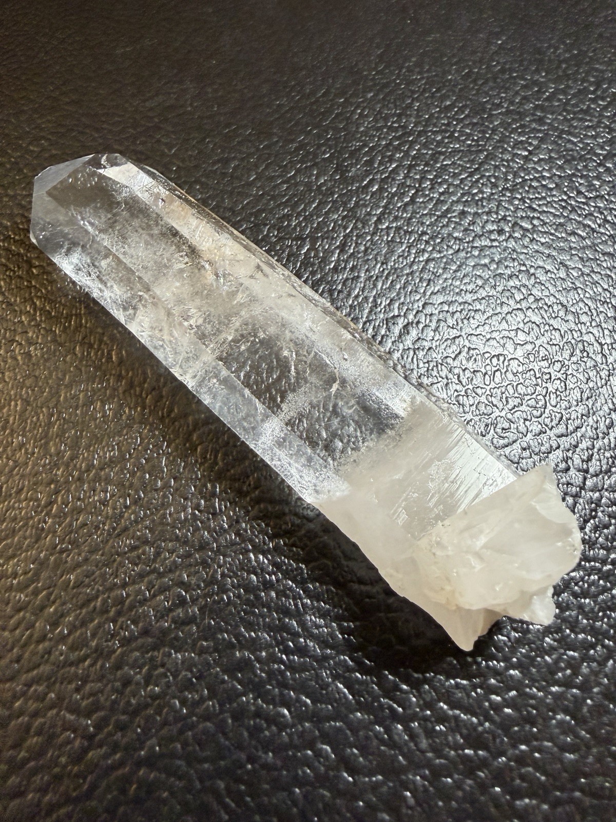 Stunning 5-Inch Natural Clear Quartz Crystal Point (6 oz)