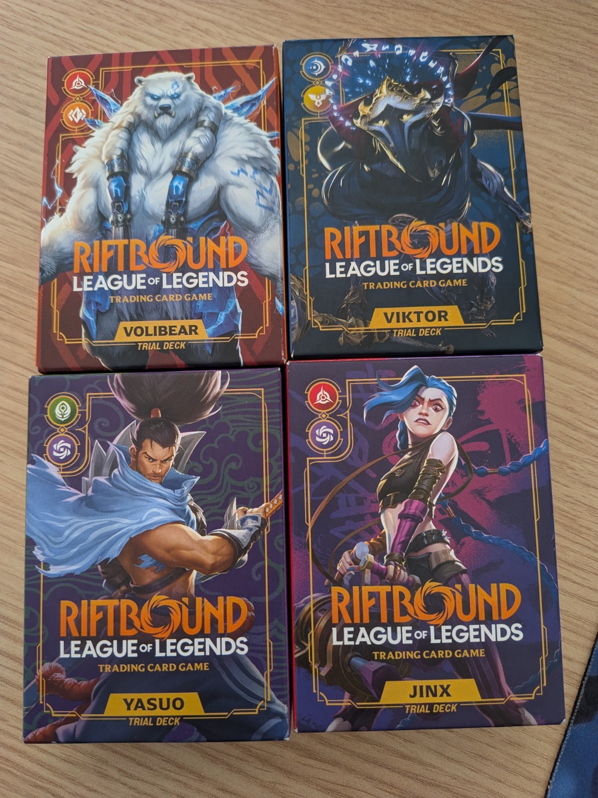 Riftbound Trial Deck Set English Sealed Riftbound Trial Deck Set English Sealed