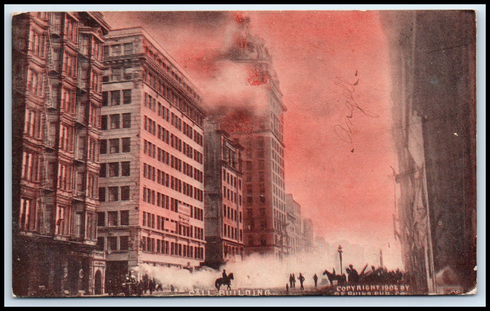 Postcard TL BUILDINGCOPYRIGHT 1906 BY   H86