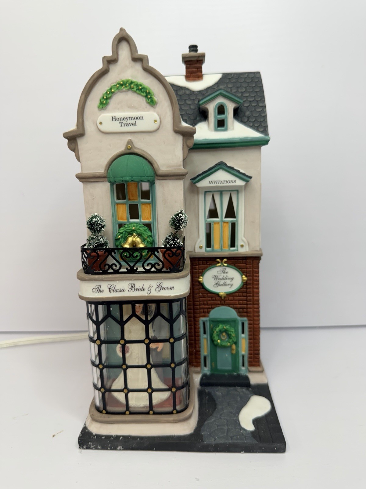 Department 56 The Wedding Gallery #58943 Christmas in the City Retired
