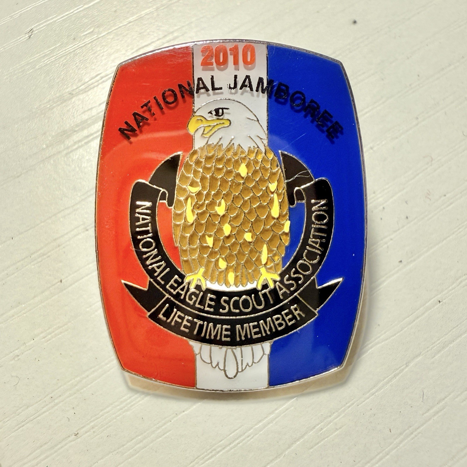 BSA 2010 National Jamboree NESA Pin Eagle Scouts Lifetime Member BSA 2010 National Jamboree NESA Pin Eagle Scouts Lifetime Member