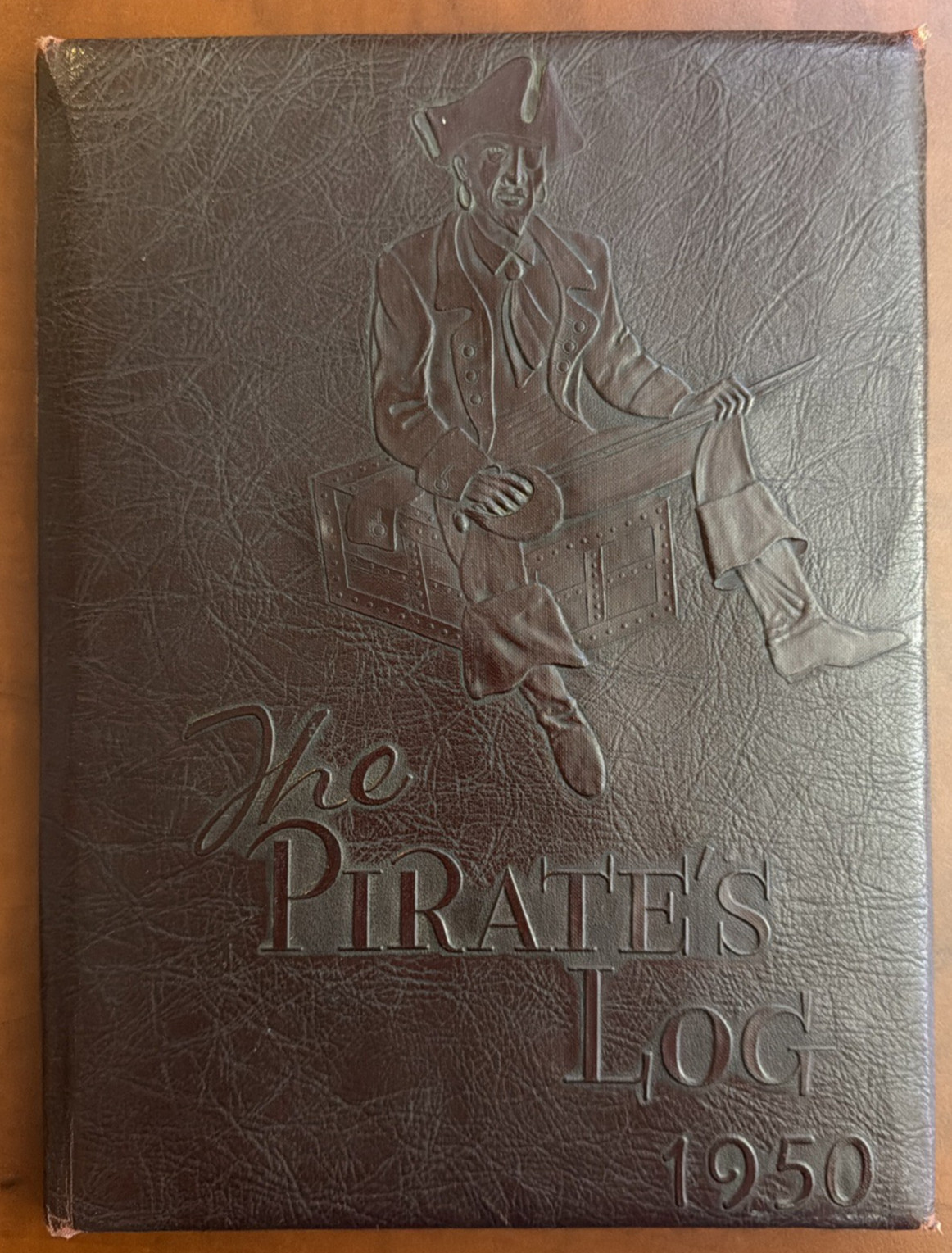 1950 Paint Creek High School Yearbook The Pirate’s Log Signed Stamford Haskell 1950 Paint Creek High School Yearbook The Pirate’s Log Signed Stamford Haskell