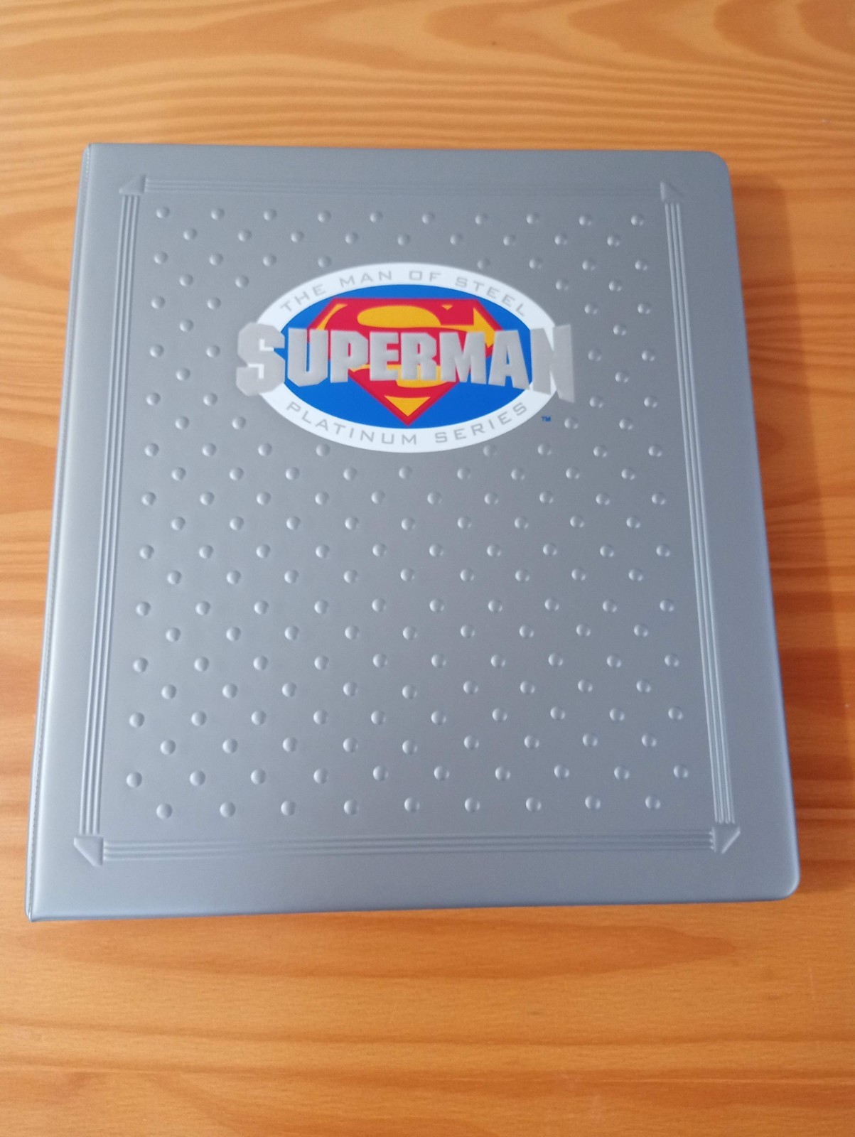 3 SETS SkyBox Premium Edition Man of Steel Platinum Series + Binder + Chase +++