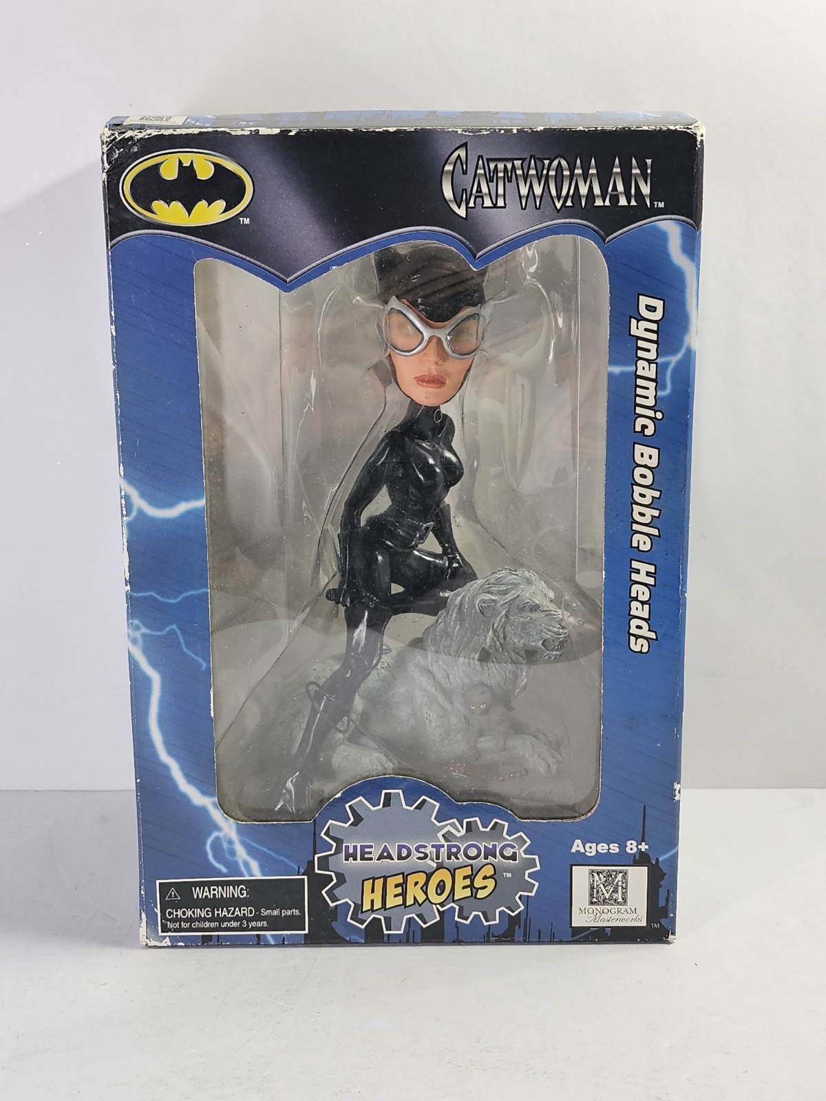 2004 Catwoman Bobblehead Monogram Headstrong Heroes Figure New