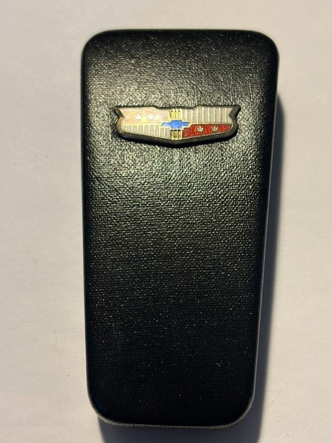 Vintage 1960's  Chevrolet  Hard Case Key Holder
