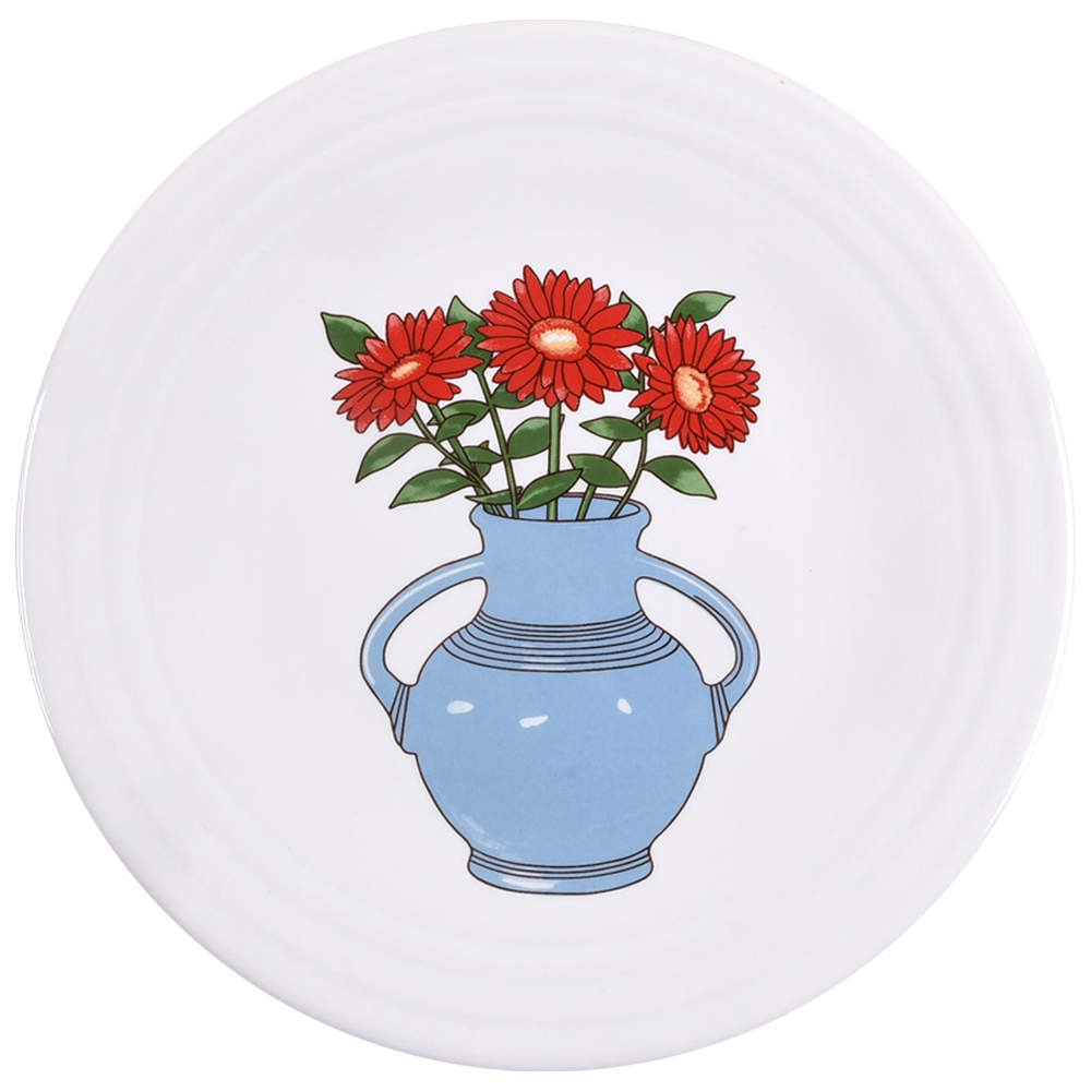 Fiesta Tableware Company Fiesta Flowers Luncheon Plate 12529335