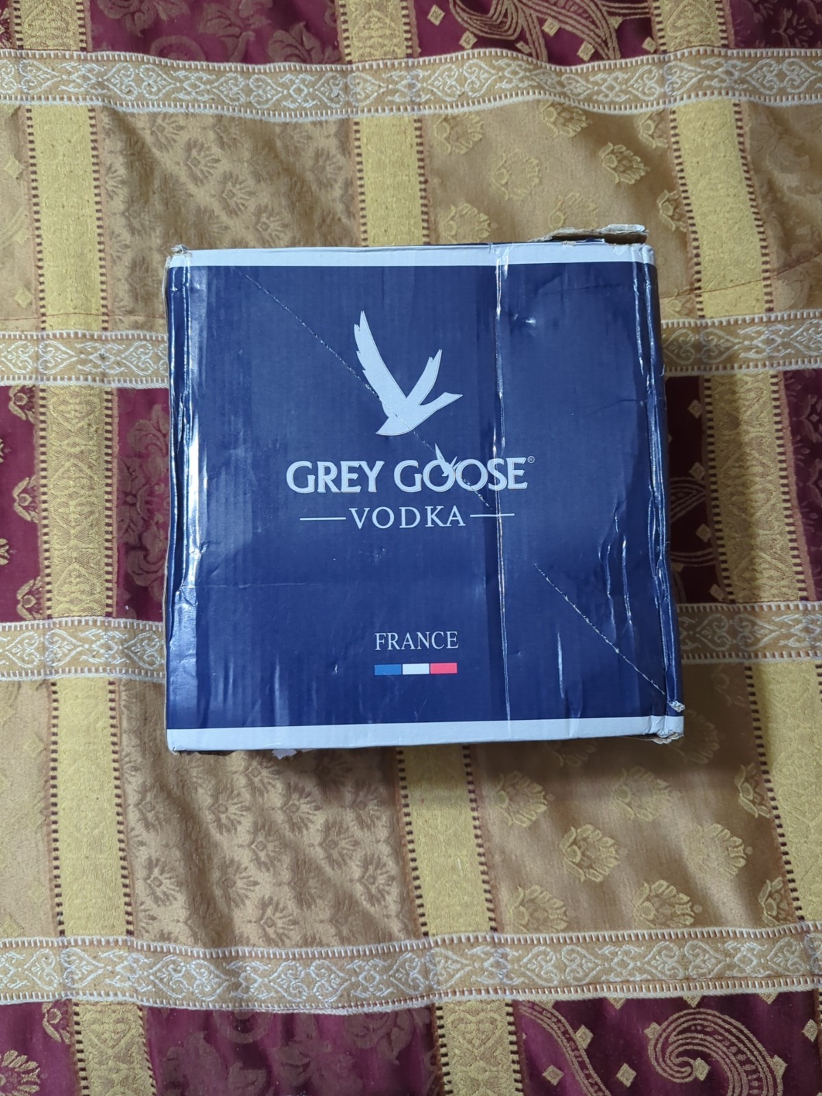 Grey Goose Vodka Collectible Liquor Bottle, Black, France Collectible Bottle