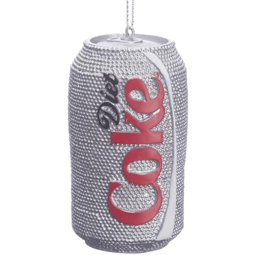 Coca-Cola® Glittered Diet Coke Can Ornament by Kurt Adler Coca-Cola® Glittered Diet Coke Can Ornament by Kurt Adler
