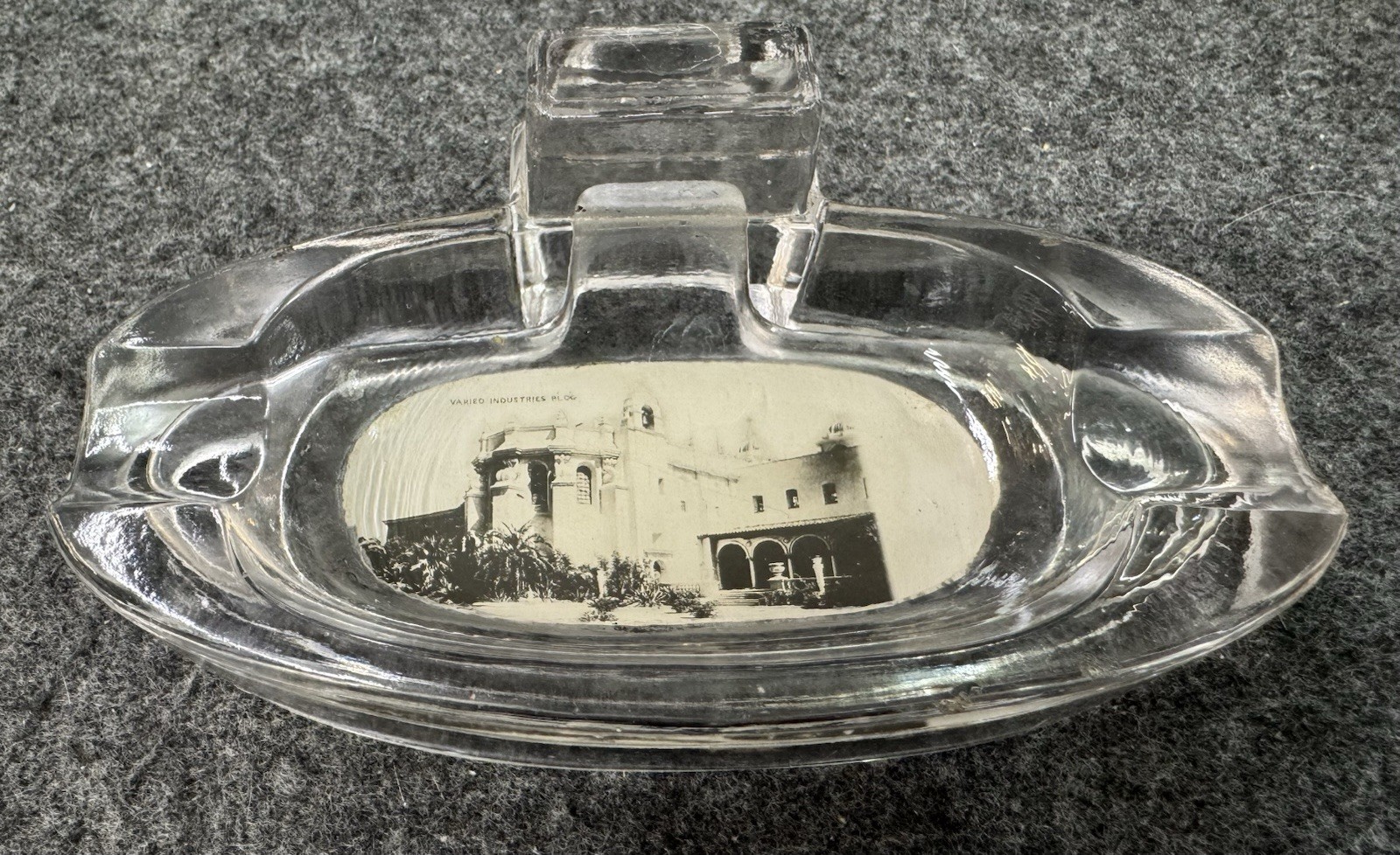 1915 PPIE Panama Pacific International Expo Varied Industries Building Ashtray