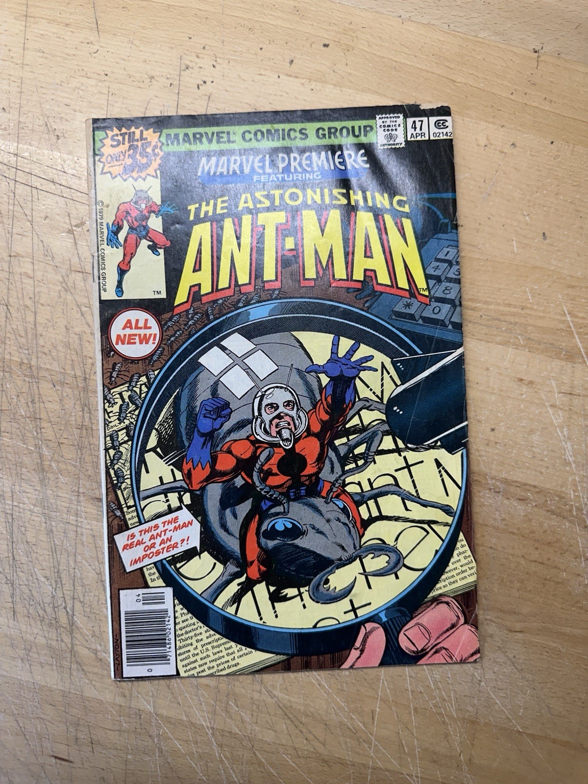 The Astonishing Ant-Man #47 Comic 1st Scott Lang as Ant Man 1979 Marvel Comics