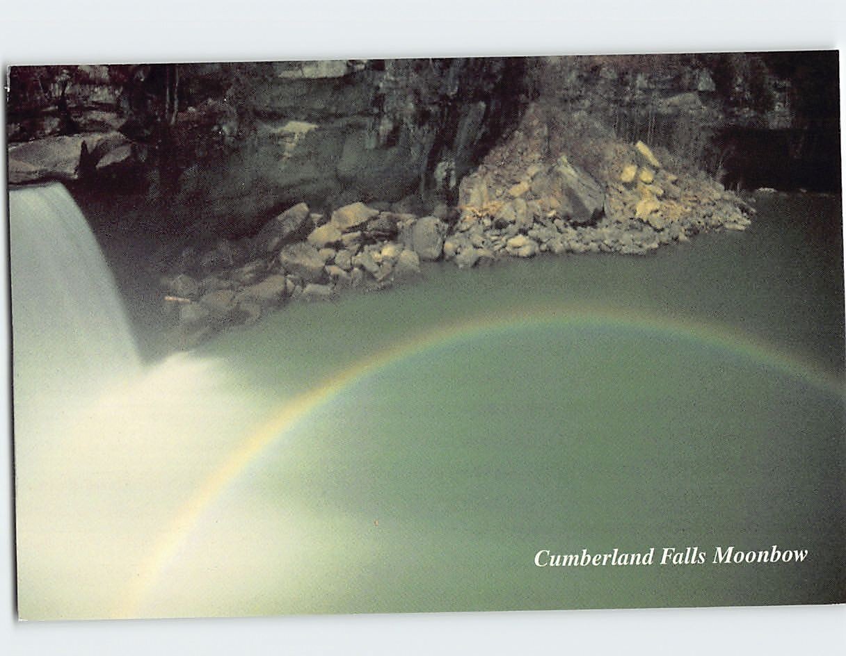 Postcard Cumberland Falls Moonbow  Corbin Kentucky