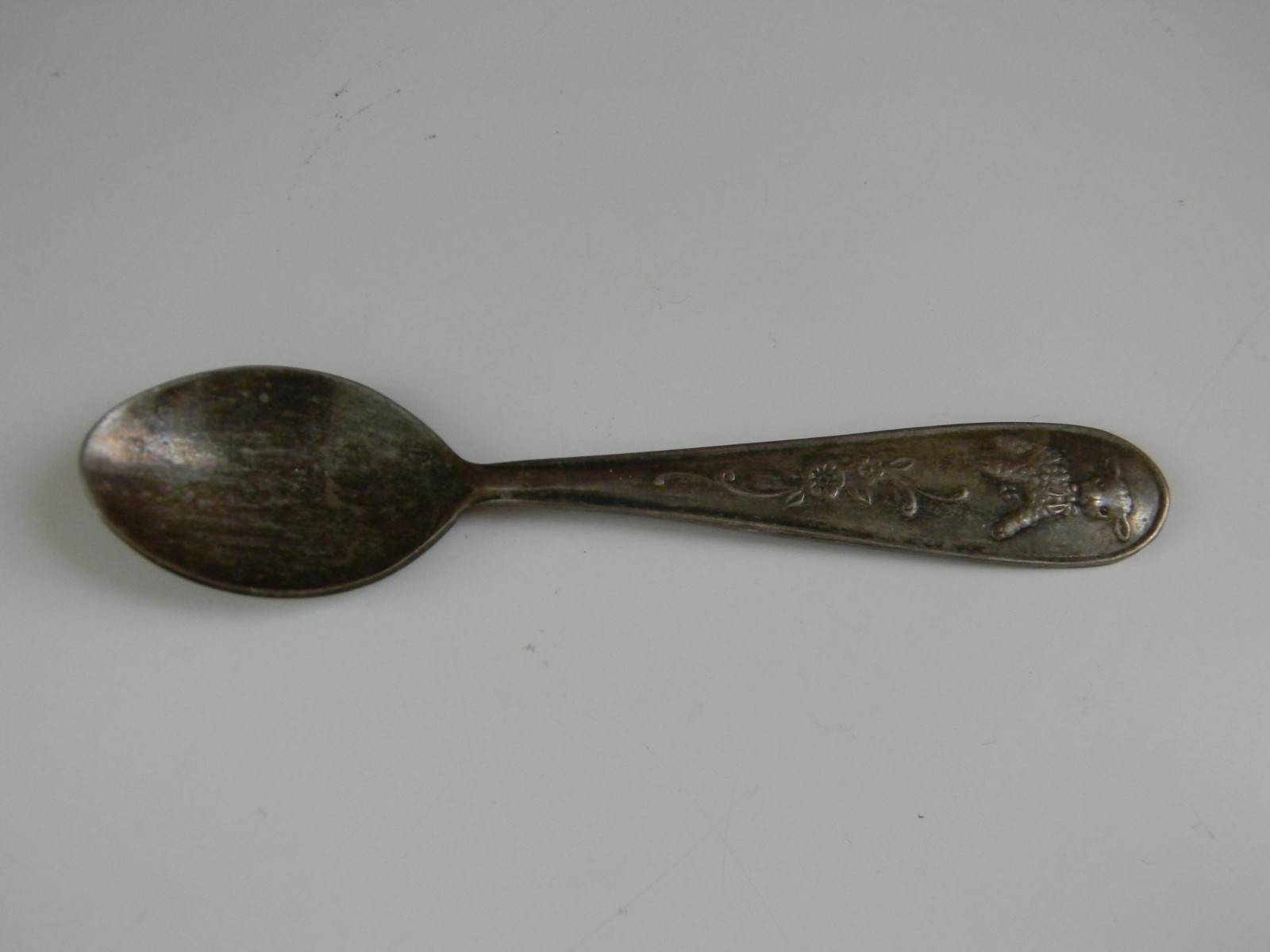 VTG Silverplate Baby Spoon with Sheep