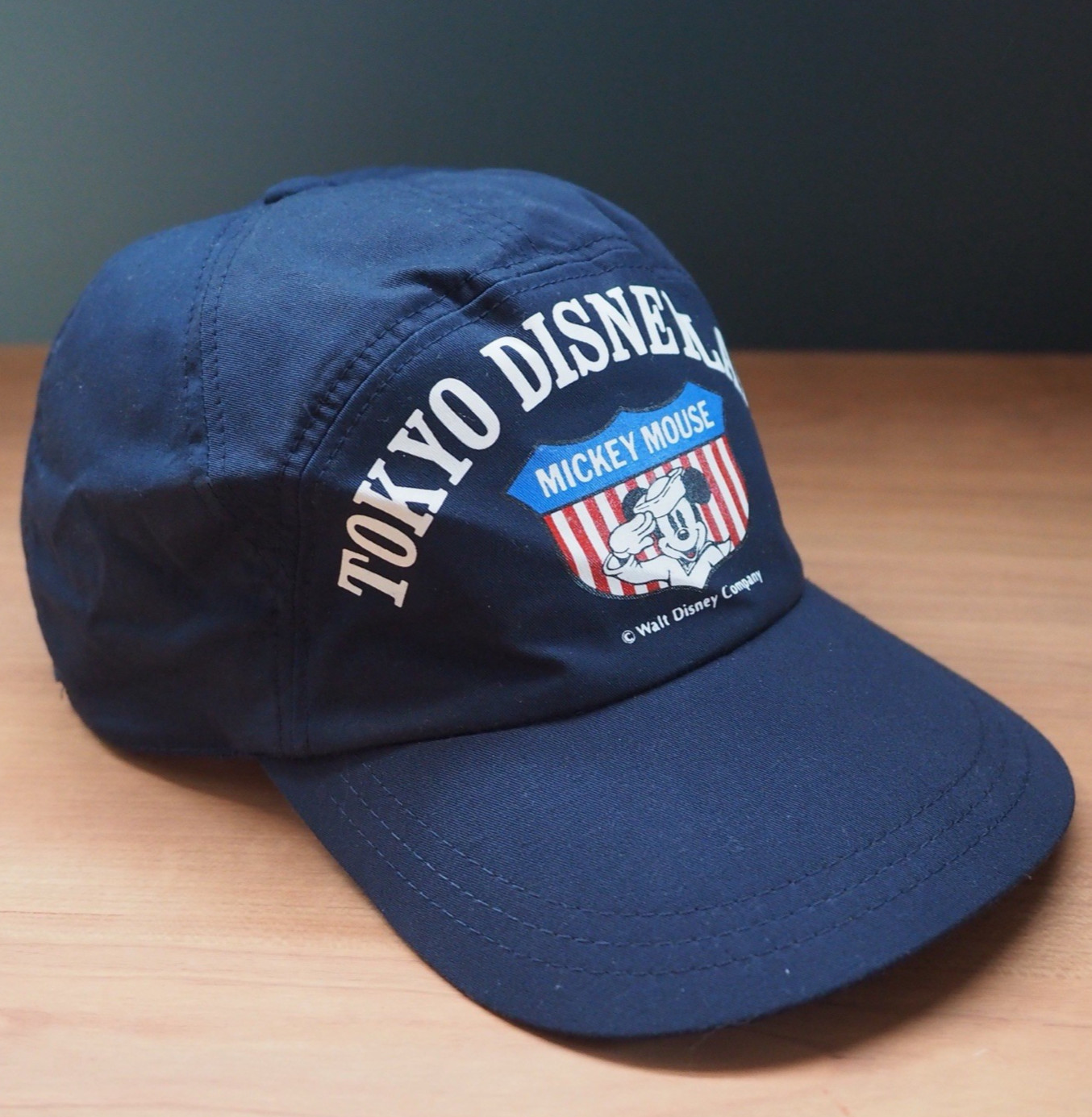 Vtg 1982 Tokyo Disneyland Cap Mickey Made in Japan Pre-opening Deadstock NWT