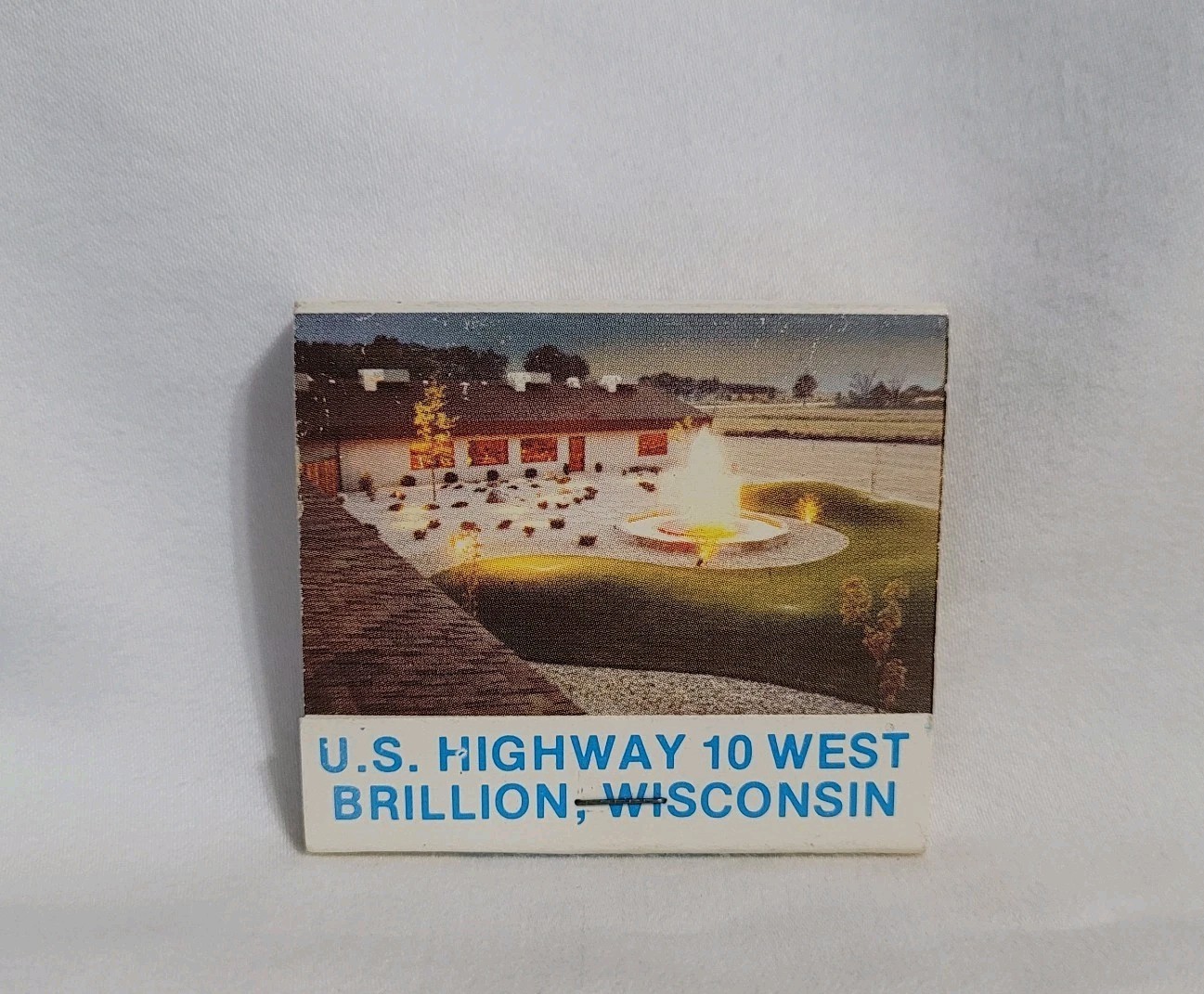 Vintage Michiels Brillion Inn Restaurant Wisconsin Matchbook Advertising Full