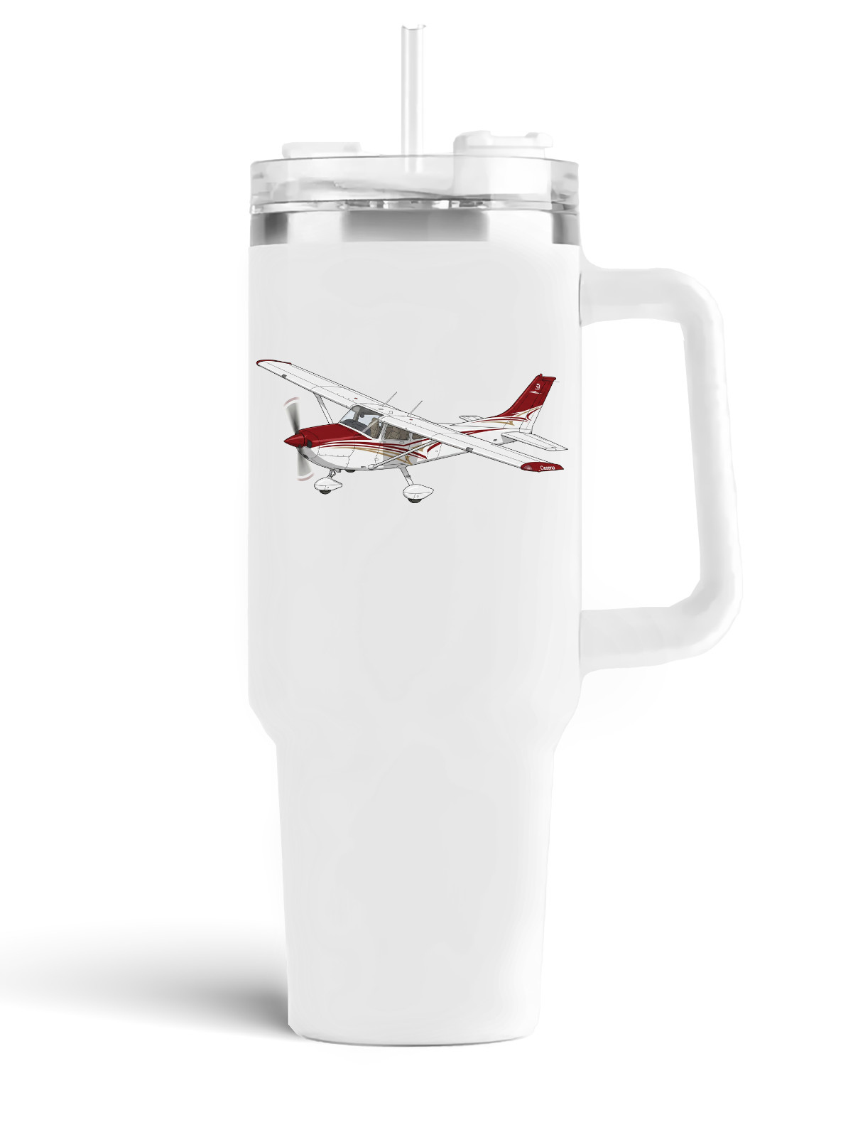 Cessna 172P Stainless Steel Quencher Tumbler 40oz.