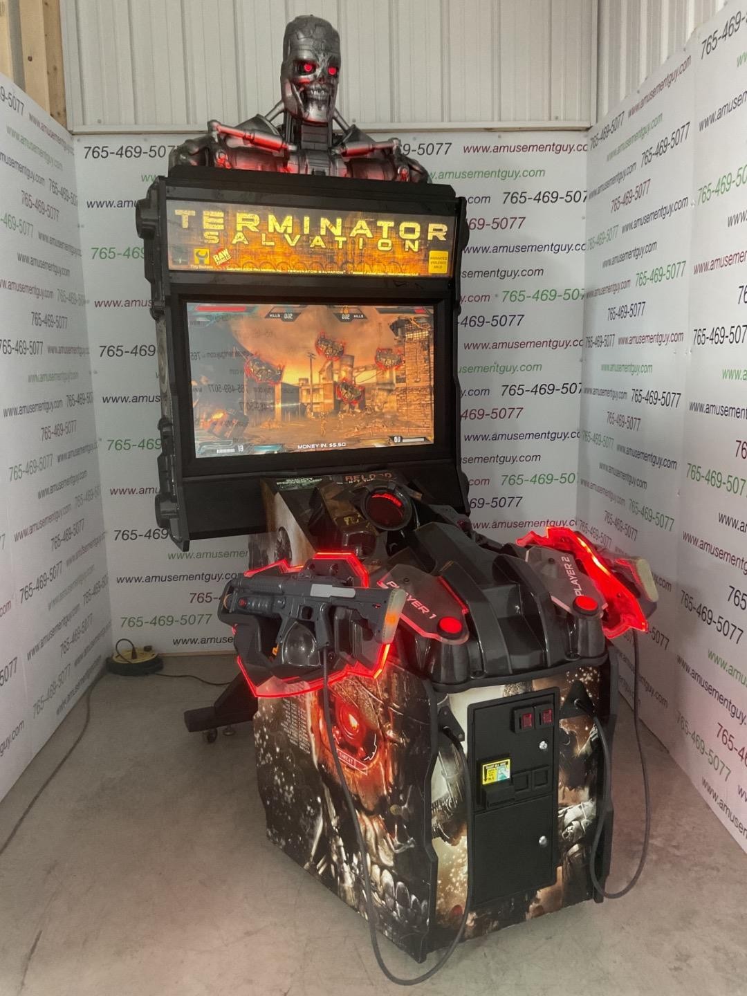 Terminator Salvation by Raw Thrills COIN-OP Arcade Video Game