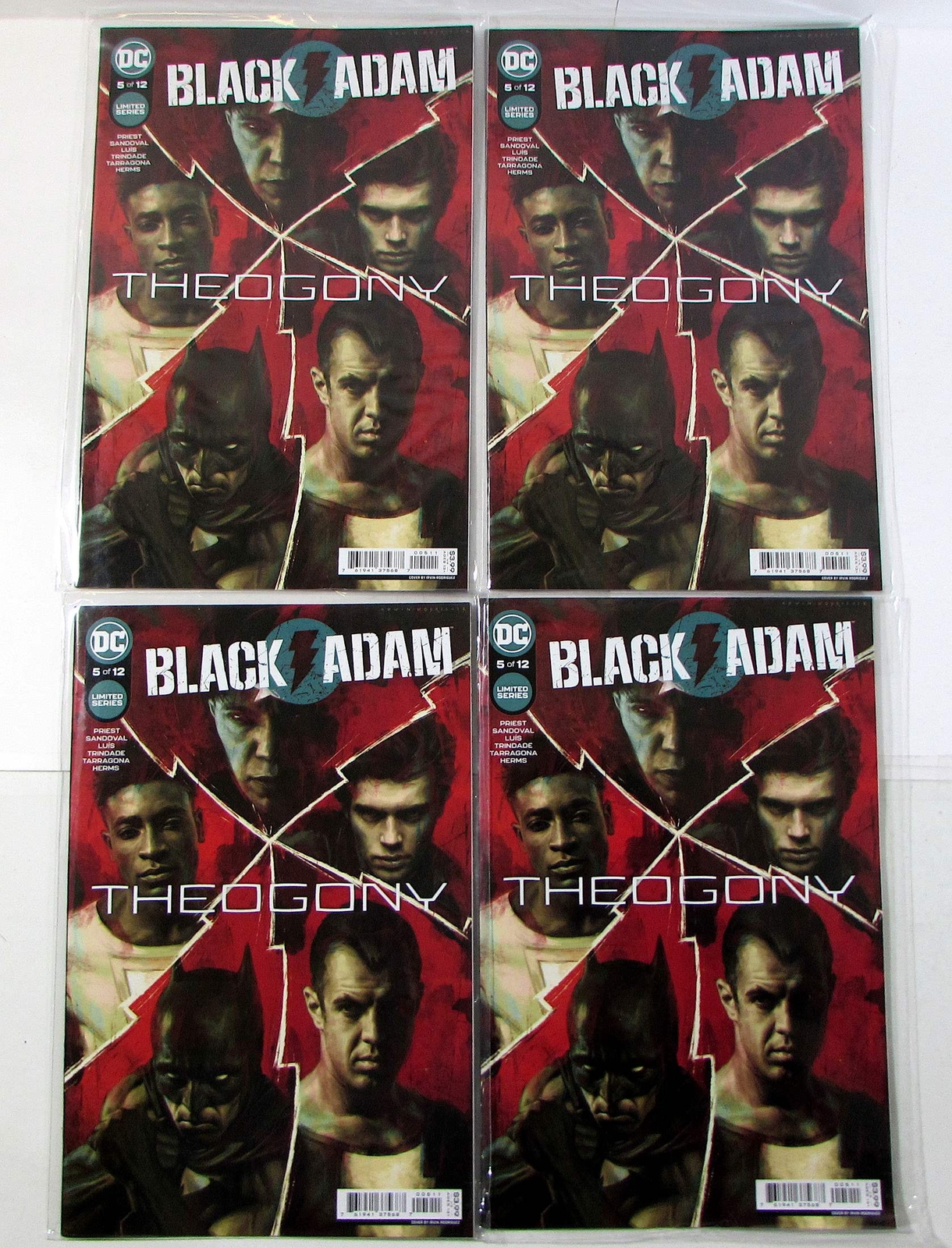 Black Adam Lot of 4 #5 x4 DC Comics (2022) NM 1st Print Comic Books