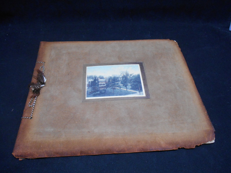 Vintage Antique Chas Elliot 1909 Lehigh University Leather Campus Views Book Vintage Antique Chas Elliot 1909 Lehigh University Leather Campus Views Book