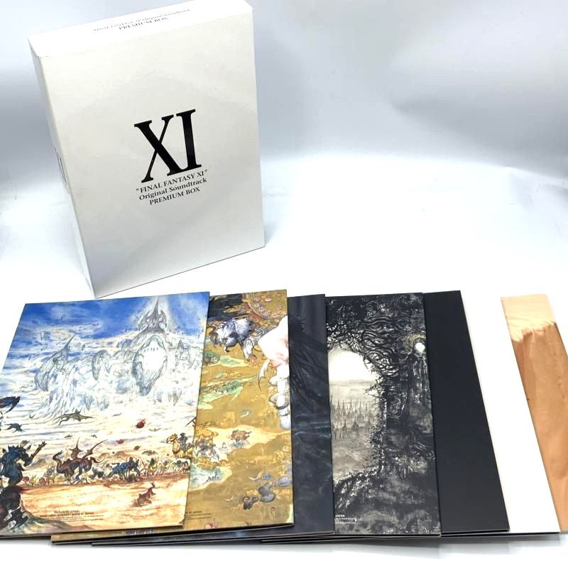 Final Fantasy XI Original Soundtrack Premium Box 7CD Set w/ Piano Score FFXI
