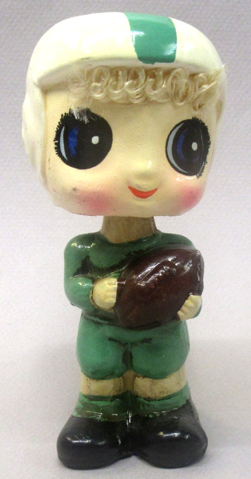 1950's Enesco Japan FOOTBALL PLAYER w/hair 5