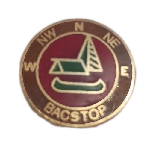 Vtg Boy Scouts Bacstop Tent Canoe Enamel Hat Lapel Pin Pinback Vtg Boy Scouts Bacstop Tent Canoe Enamel Hat Lapel Pin Pinback