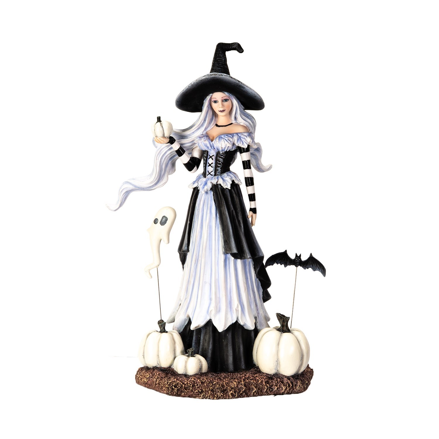 PT Amy Brown Witches Ghost Pumpkins Witch Figurine