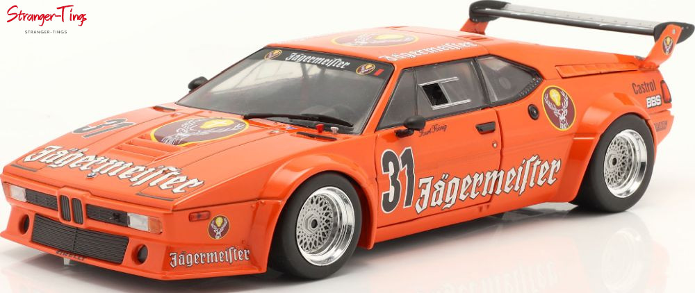 IXO BMW M1 Procar Jagermeister #31 DRT Nurburgring 1982 Kurt Konig