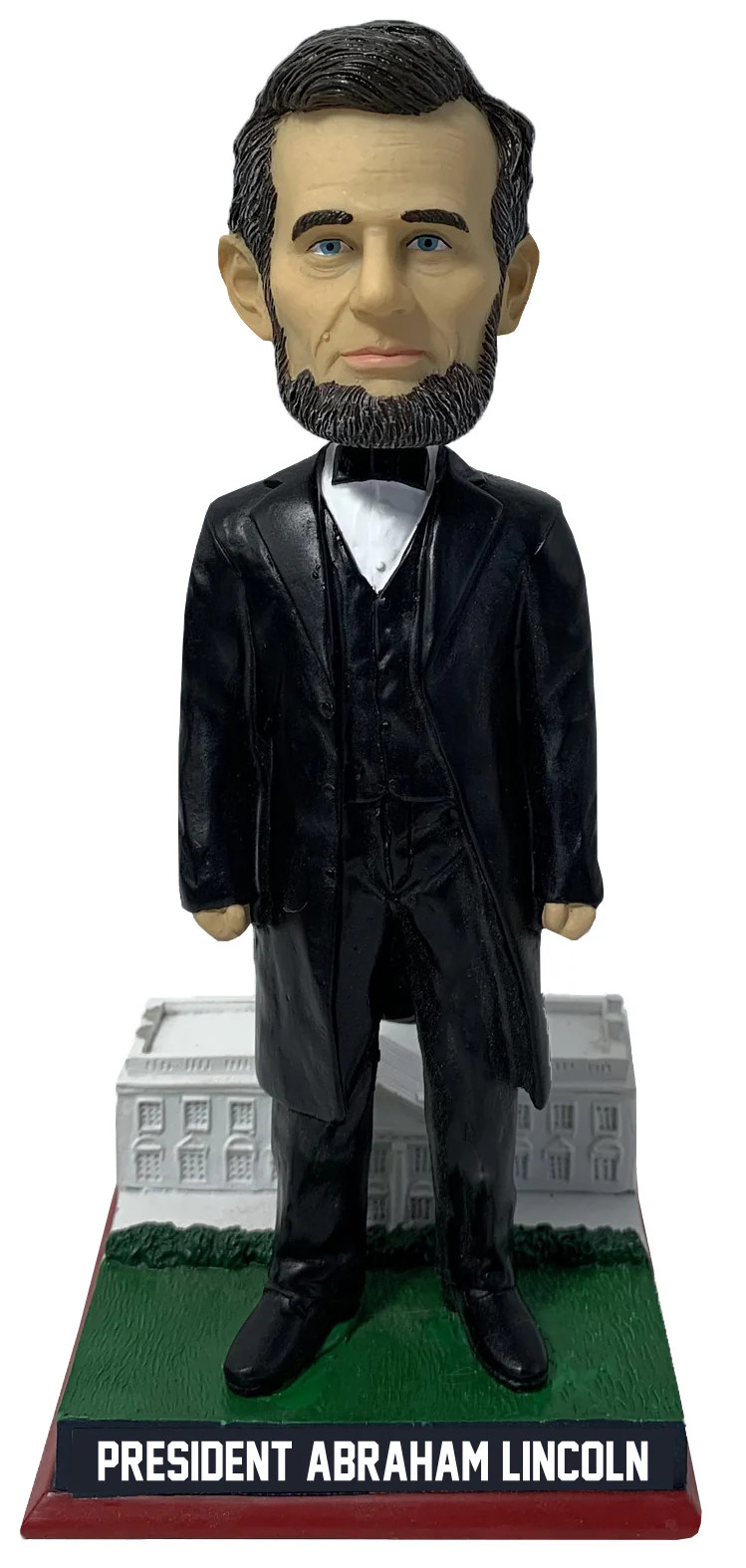 Abraham Lincoln White House Base President Bobblehead Numbered to 1,860