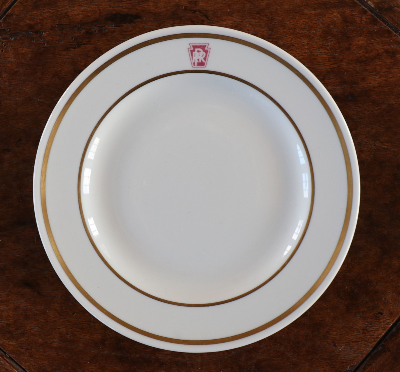 Vintage Pennsylvania Railroad Side Plate Mayer China PRR 6\