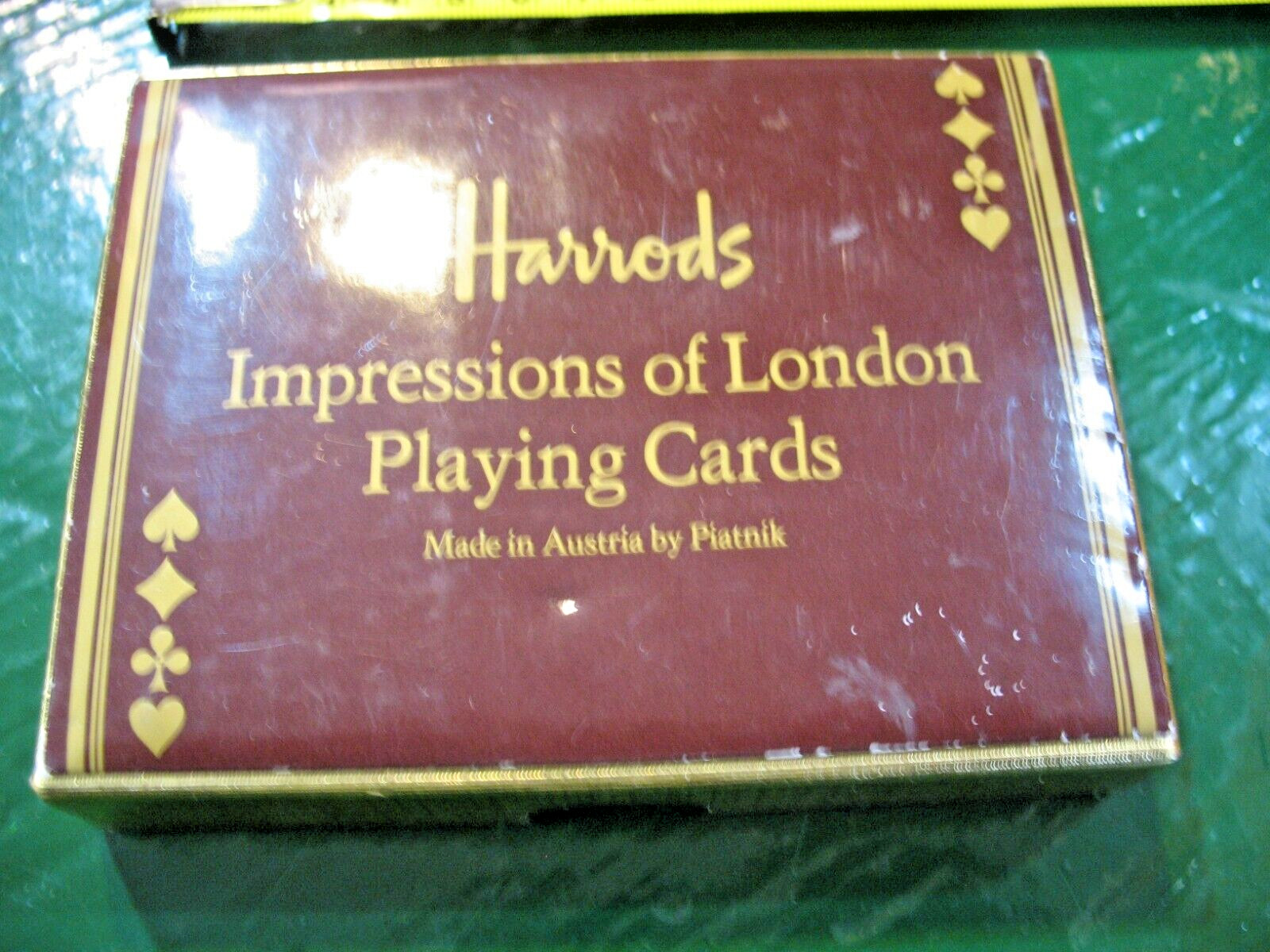 HARROD\'S IMPRESSIONS OF LONDON PLAYING CARDS  ORIGINAL PIATNIK  AUSTRIA