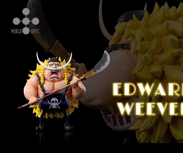 A+ Studio One Piece Edward Weevil Resin Model In Stock WCF Scale White Beard