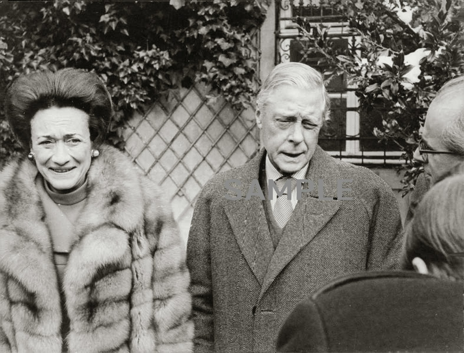 1930s The Duke and Duchess of Windsor   8.5x11 PHOTO