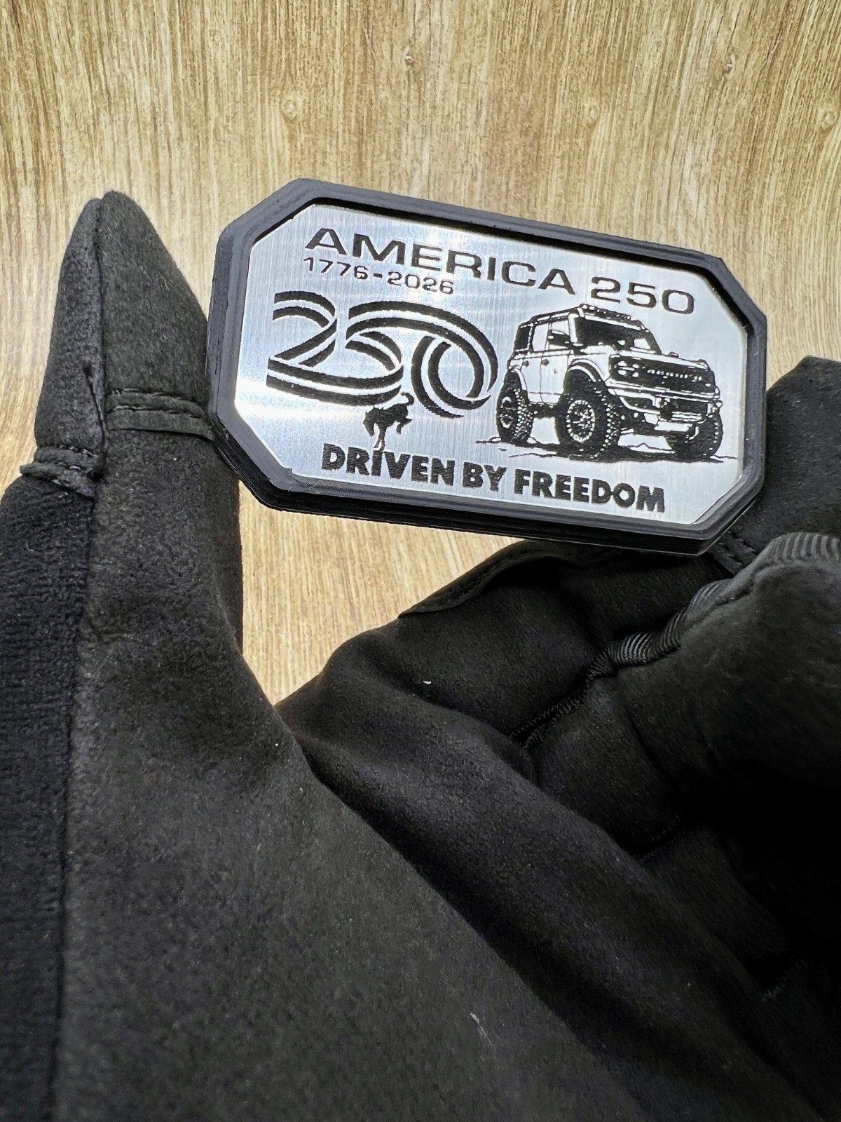 250 Years of America - Trail Badge For Ford Bronco