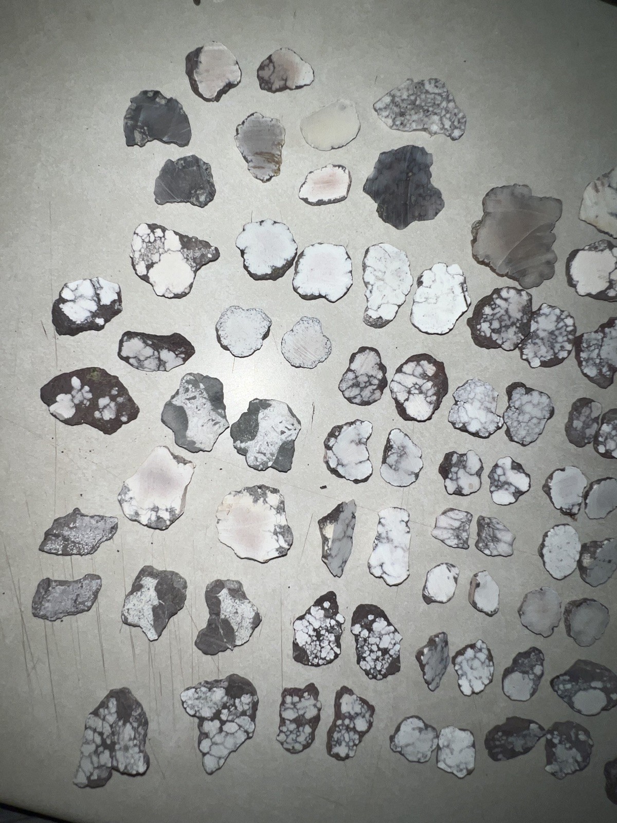 Datolite Michigan 36 Pairs Plus 12 Pieces Minerals 