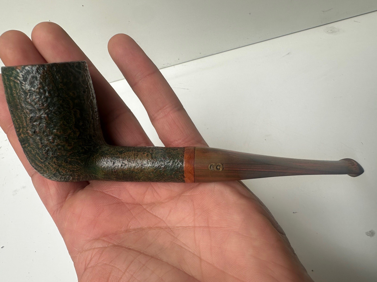Rare vintage Chacom Lazur 138 Estate Smoking Pipe – French Made