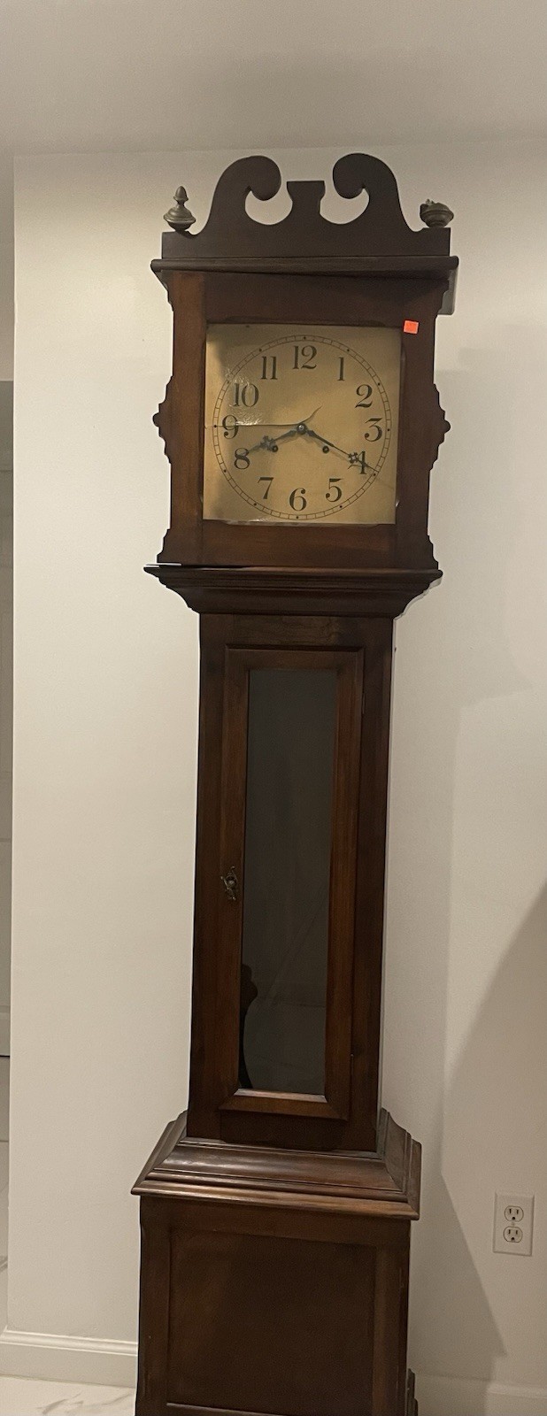 Antique Ithaca Longcase Grandfather Clock | Early 1900s | Working | 84” Tall