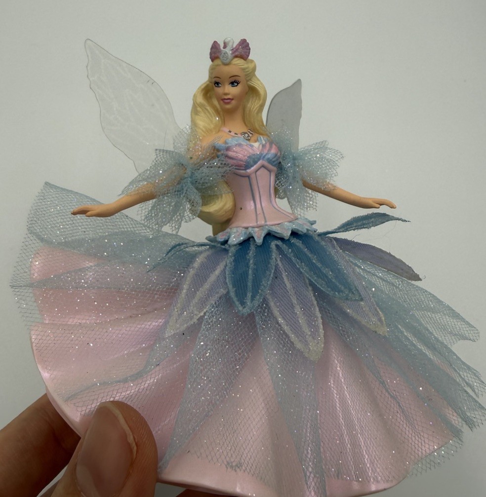 HALLMARK KEEPSAKE 2003 BARBIE SWAN LAKE ODETTE ORNAMENT NO BOX