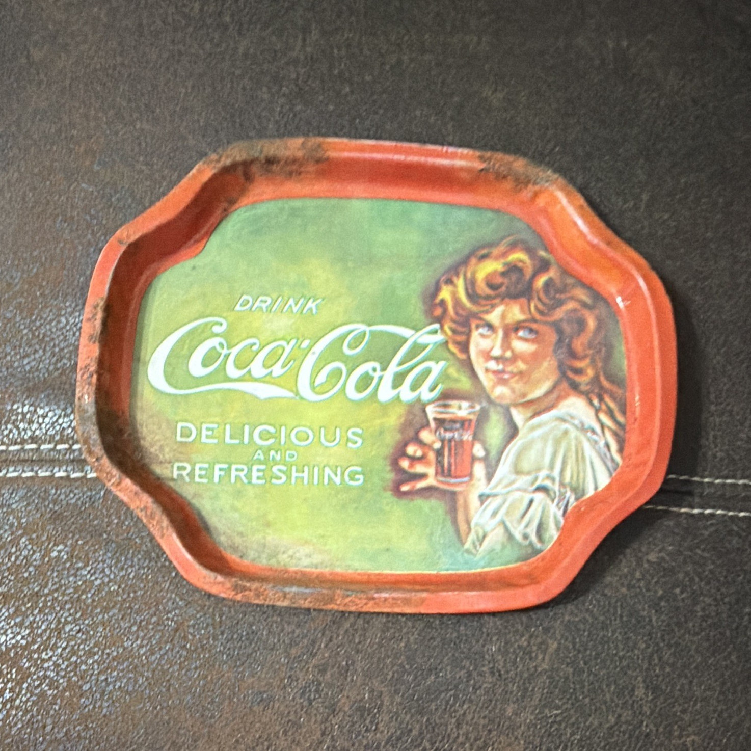 Vintage Coca-Cola Advertising Tray \