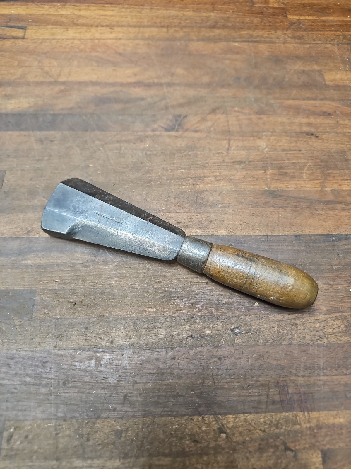 E105- Antique  C.D. DICKINSON & SON broommaker\'s hammer