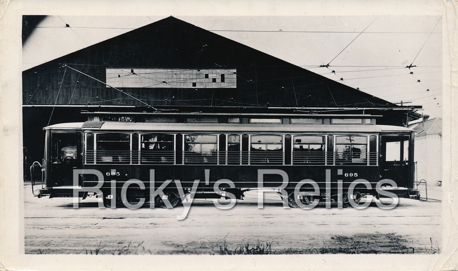 B&W Photo New Orleans Public Service Co #695 New Orleans LA 1930s