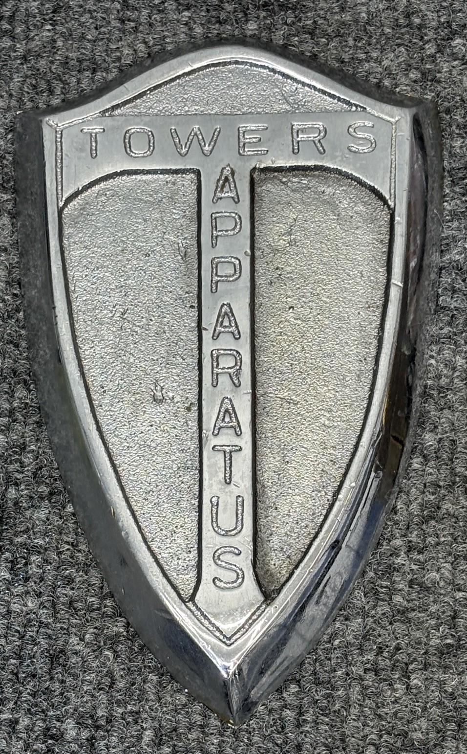 Towers Fire Apparatus Emblem Badge