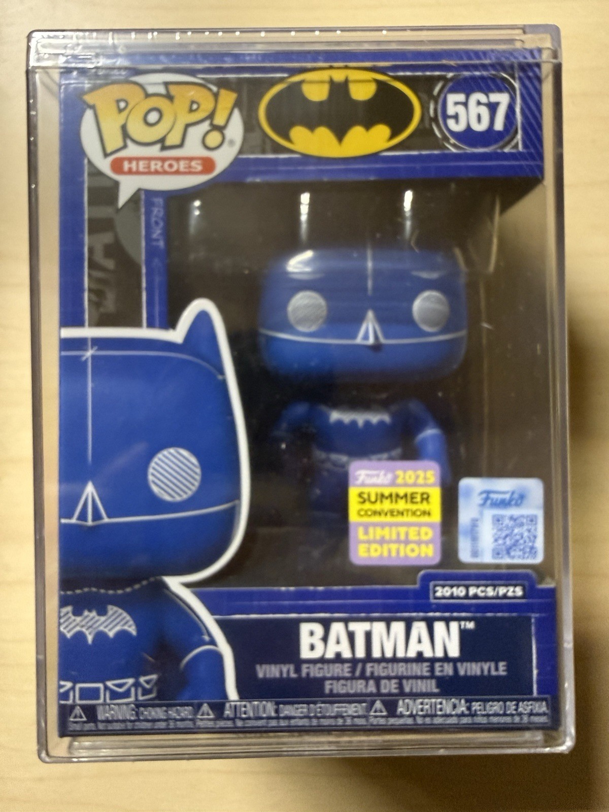 Funko Pop: *SEALED* #567 Batman Blueprint (SDCC EXC) (LE=2010) *HARD STACK*